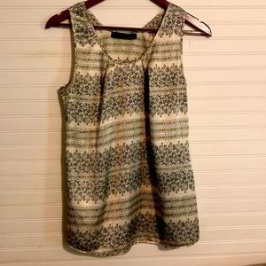 Silky off white tunic